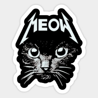 Meowlica Parody Design Sticker